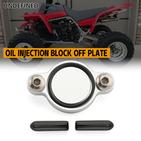 Oil Injection Block Off Plate Gasket Kit for Yamaha Banshee 350 YFZ350 Blaster 200 YFS200 1988-2006