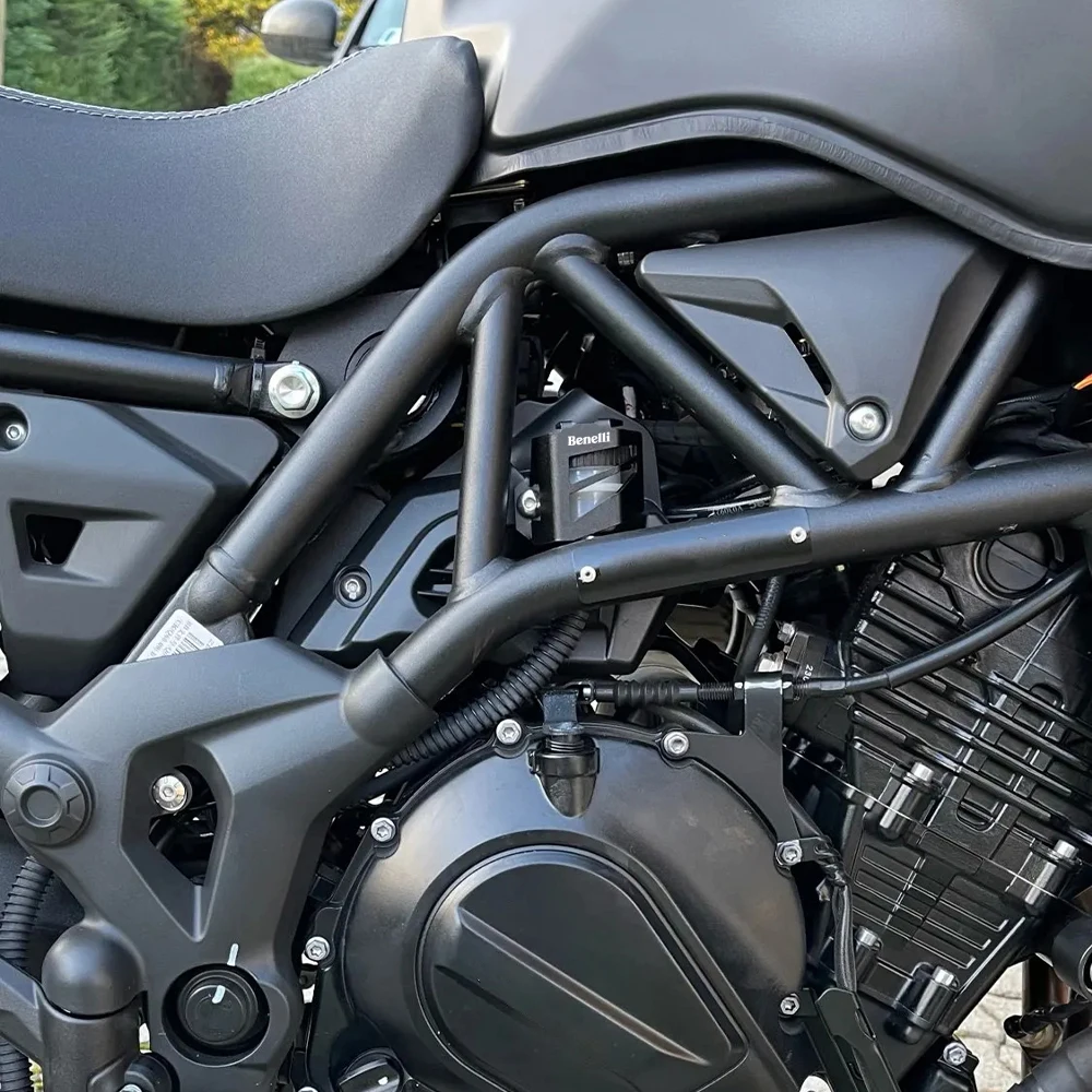 For Benelli TRK 502X TRK 502 X TRK 702 702X Leoncino 500 Motorcycle Rear Brake Fluid Reservoir Cover Guard Reservior Sock Cover - Image 3