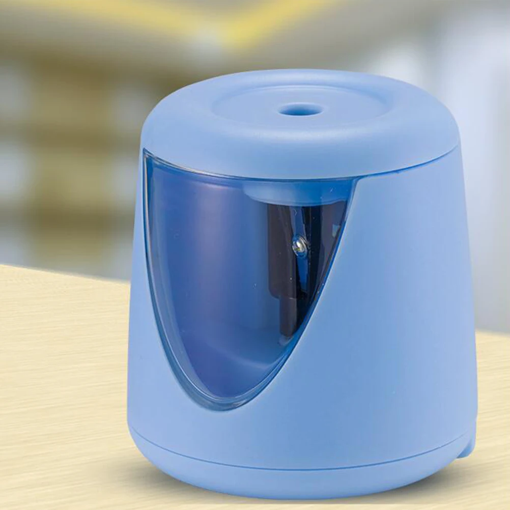 

Electric Pencil Sharpener Automatic Operated For Students Artists School Office Stationery Portable Plastic