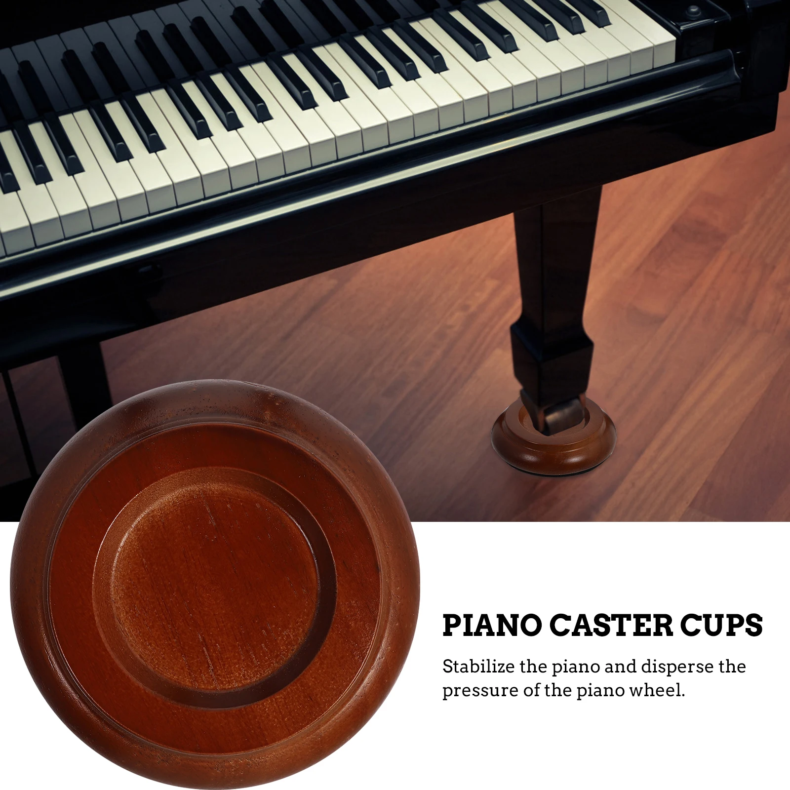 

4pcs Piano Foot Pad Non Skid Mat Wood Feet Pads Gr Upright Leg Sound Insulation Eva Floor Protector Anti Slip Rubber Toy