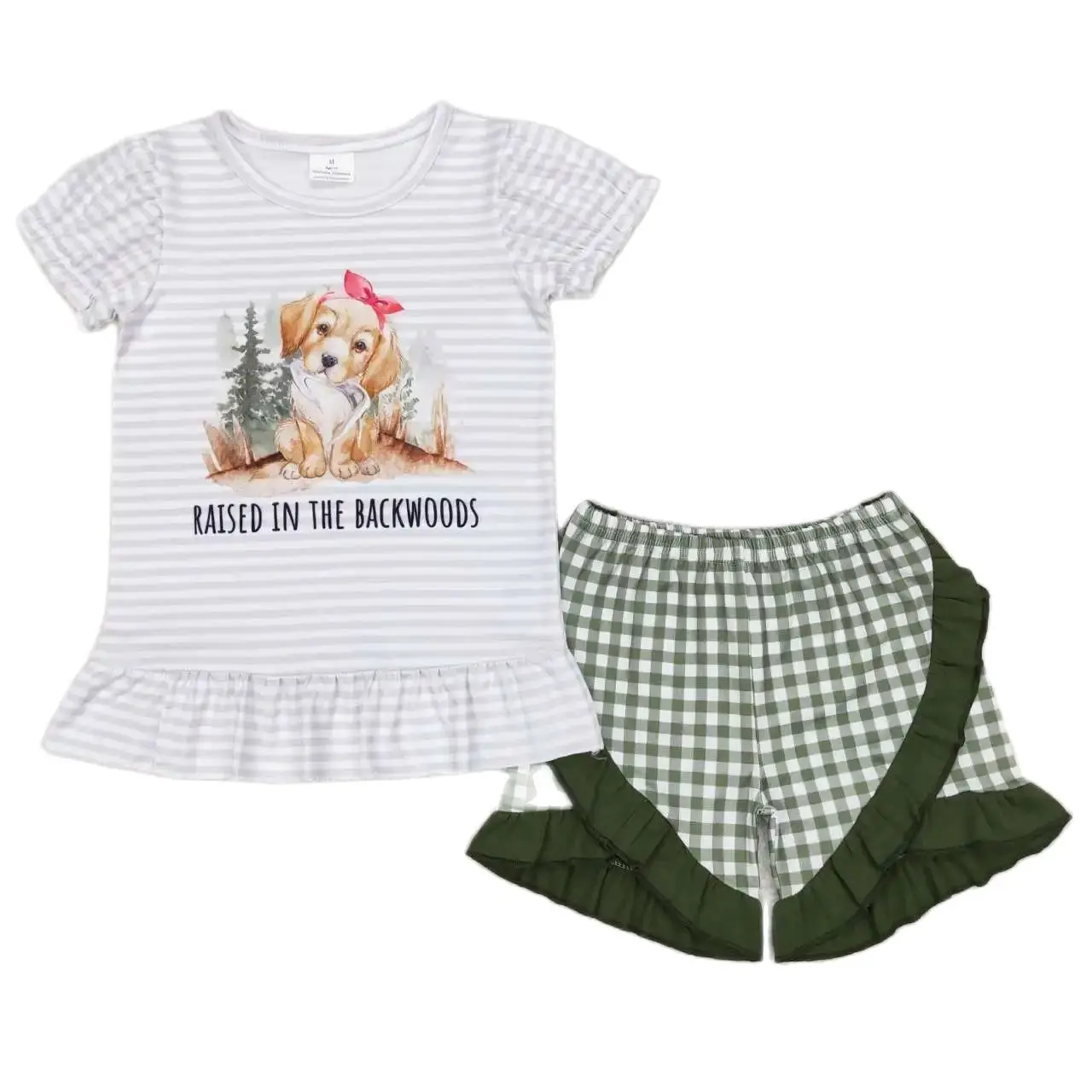 

Wholesale Newborn Coverall Bodysuit Kids Sleeveless Bubble One-piece Baby Boy Girl Toddler Dog Stripes Romper