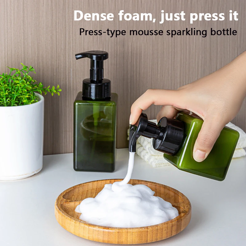 250/450ml Foaming Soap Dispenser Bottles Empty Soap Foam Bottle Hand Sanitizer Shampoo Lotion Pump Liquid Container Bottle