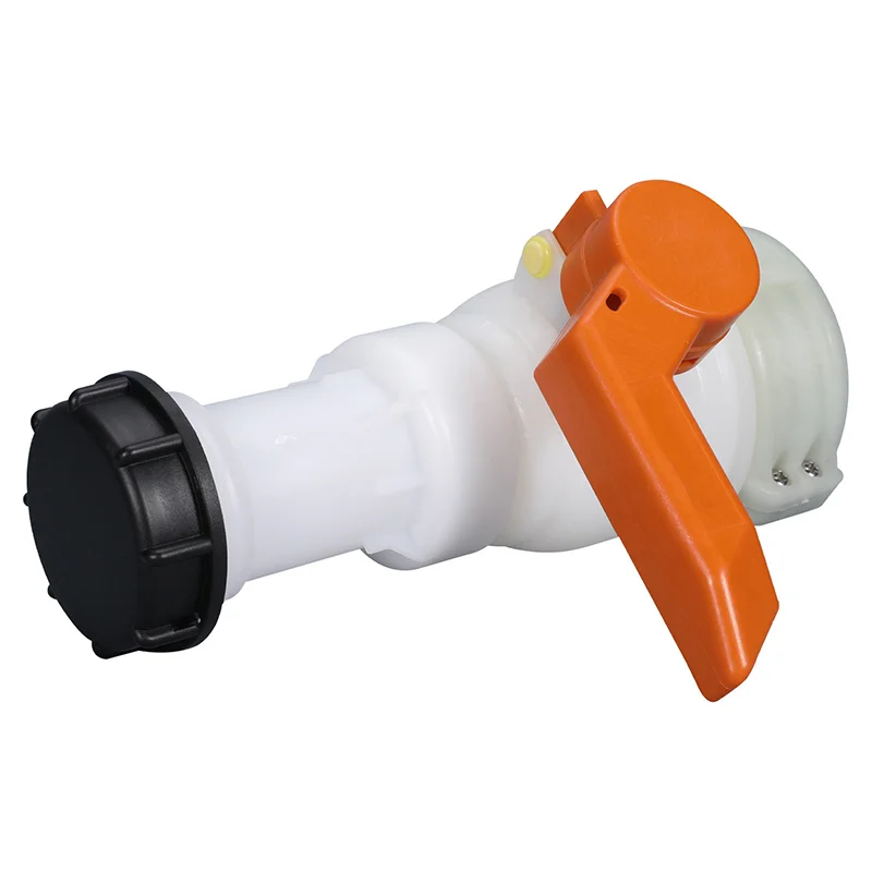Conector de tubo de torneira de tanque ibc, 58mm 65mm, adaptador de drenagem de água de plástico, junta de tubo de extensão, acessórios de ferramenta doméstica