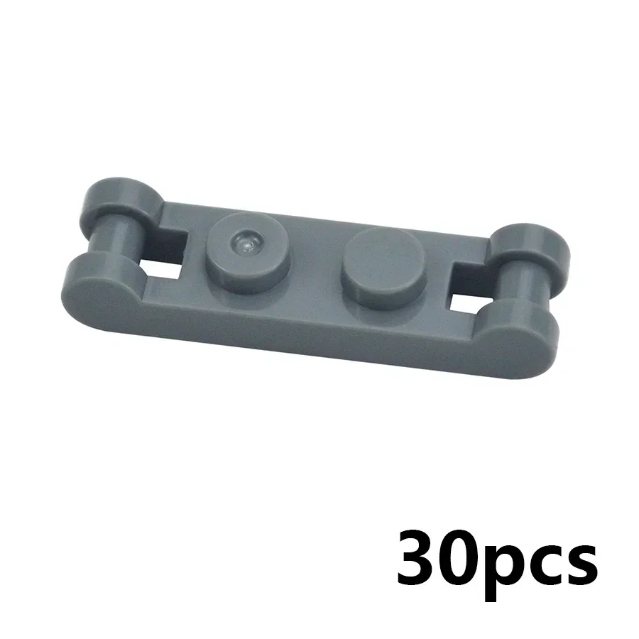 DIY Building Block Thin Brick Clip MOC Part Assemble Plate Special 1x2 with Handles Compatible 63868 92280 60478 18649 Kid Toy