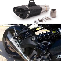 51MM Universal Motorcycle Exhaust Pipe R11 Escape Moto high quality For Z650 Z900 ER6N CBR1000RR YZF R1 R3 S1000RR Slip On