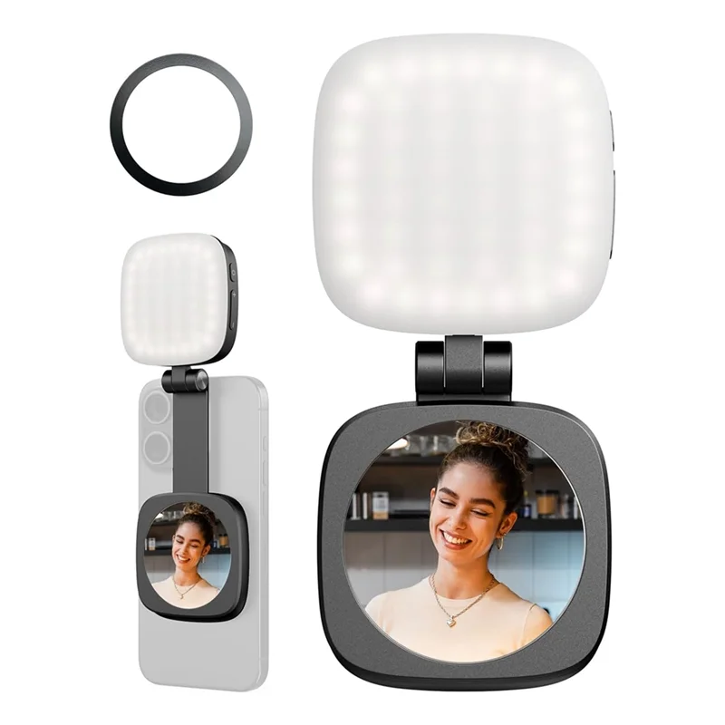 -مجموعة إضاءة صغيرة للهاتف المحمول مغناطيسية A25M لصور السيلفي، محمولة وصغيرة الحجم للاستخدام الخارجي