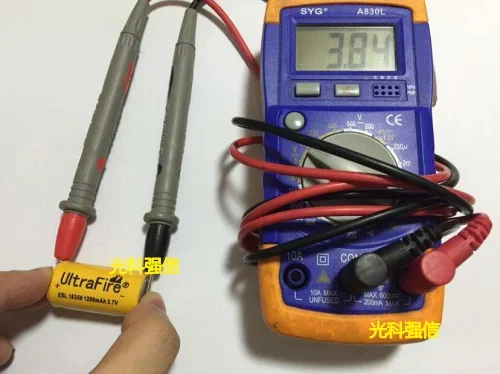 بطاريات ليثيوم بوليمر أصلية جديدة 3.7 فولت قابلة لإعادة الشحن 18350 1200 مللي أمبير في الساعة معدات نقطة المصباح خلية ليثيوم أيون قابلة لإعادة الشحن