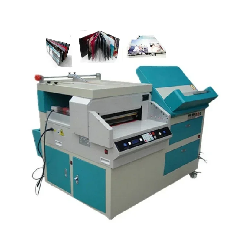 

Automatic hot glue album making machine photo book binding machine