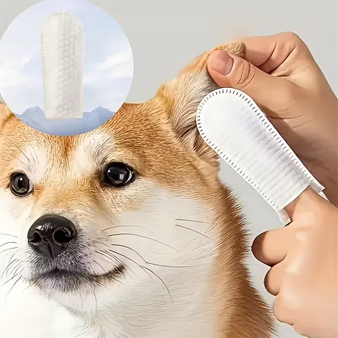 Pet Cleaning Products Ear Teeth Cleaning Wipes Ear Care Fingertips Ear Mite Removal Cat and Dog Ear Cleaning Pet Products