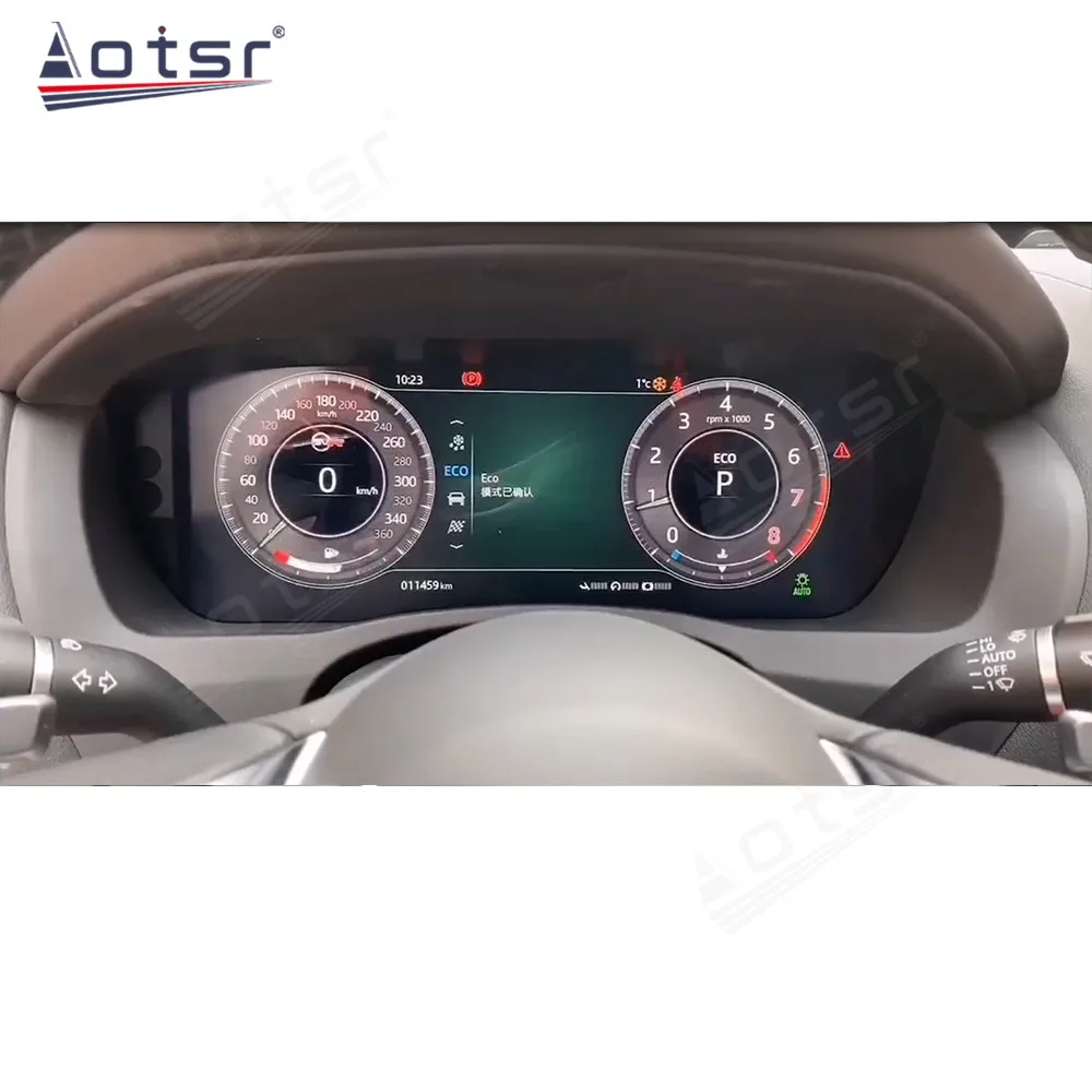 

For Jaguar XEL 2020 Upgraded Carplay Virtual Cockpit Speed Meter LCD Cluster Instrument Panel Multimedia Player Dashboard