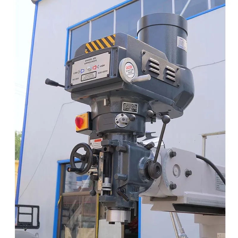 Airow Horizontal Universal Milling Machine X6330 Infinitely Adjustable Speed Taiwan Turret Milling Machine Price