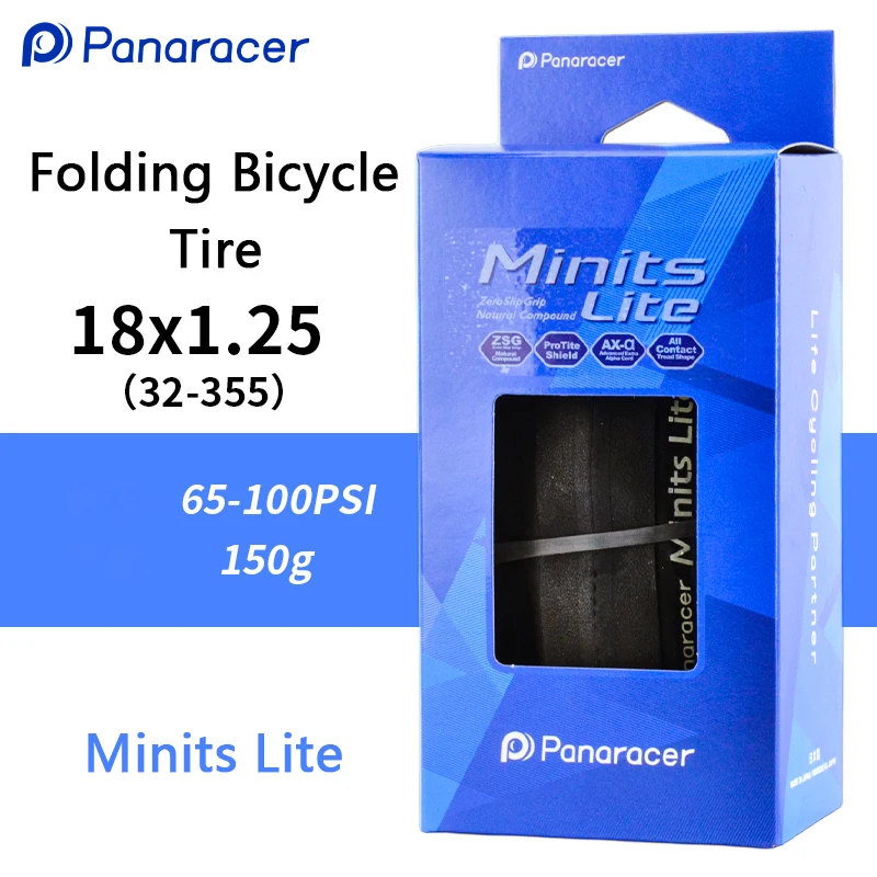 Panaracer Japan Original Minits Lite 18x1.25 32-355 Folding Bicycle Tires