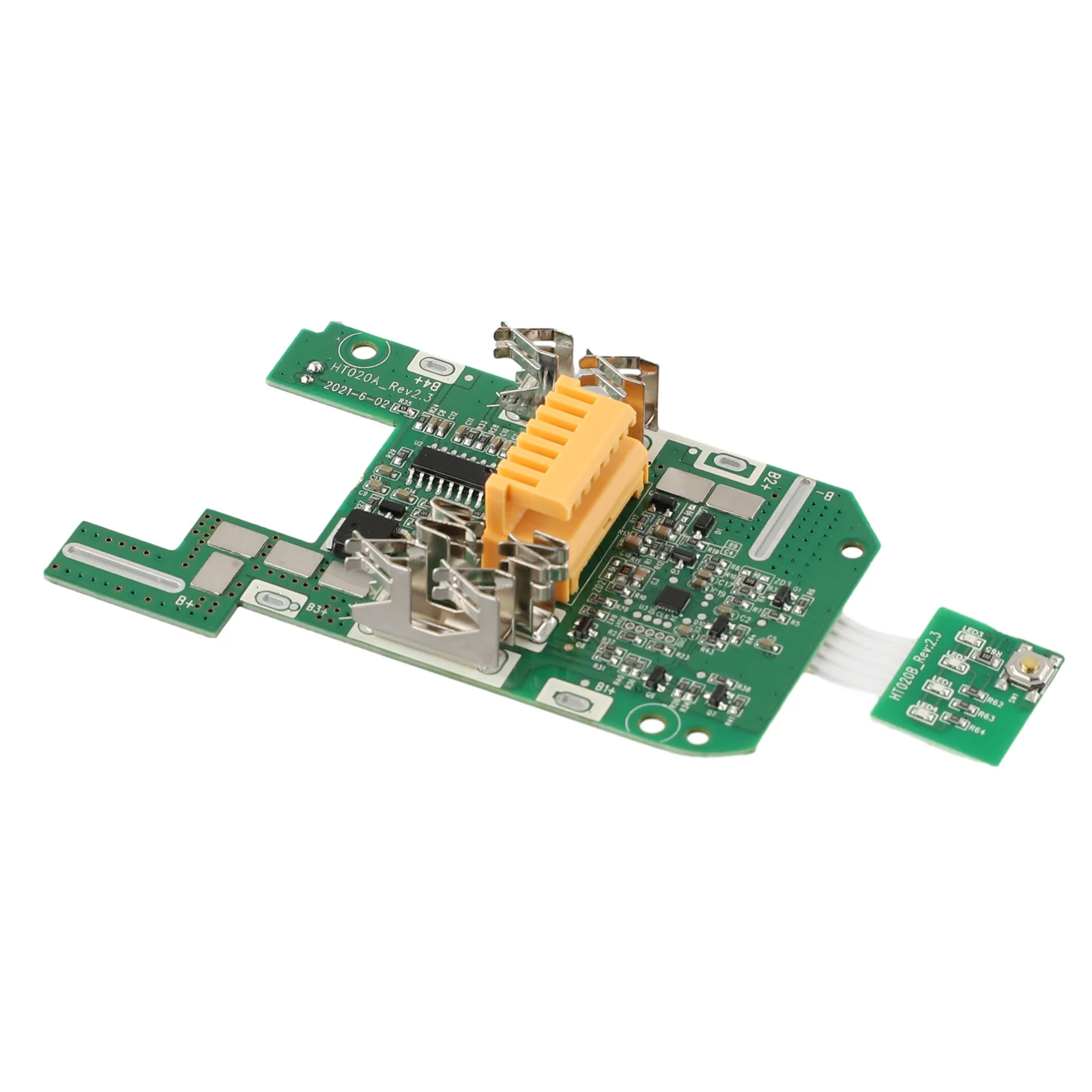 Nova placa de circuito pcb substituição para bl1815 5 células para bl1830 10 células para bl1860 15 células verde
