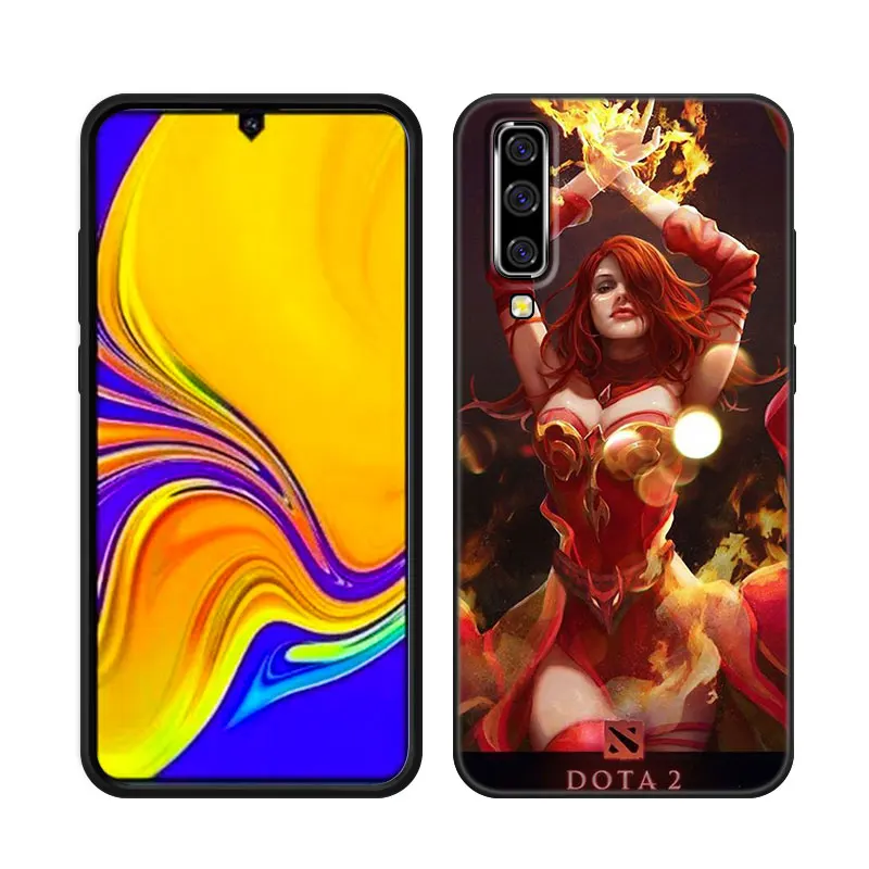 Game Dota 2 Black Phone Case For Samsung A13 A22 A24 A32 A23 A25 A34 A35 A52S A53 A54 A55 A73 5G A12 A14 A15 A31 A33 A50 A51 A72