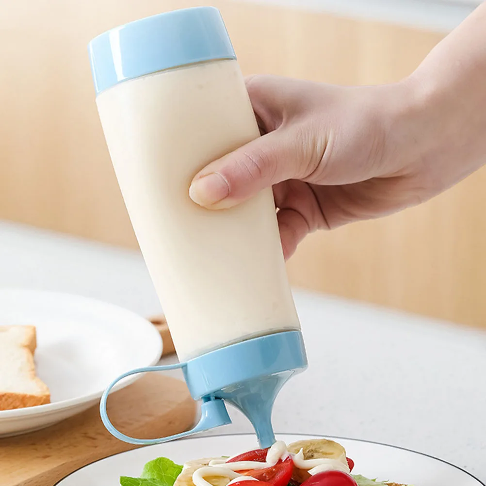 

3Pcs HighQuality FoodGrade PE Squeeze Sauce Bottles Kitchen Accessories Ketchup Condiment Dispenser Containers