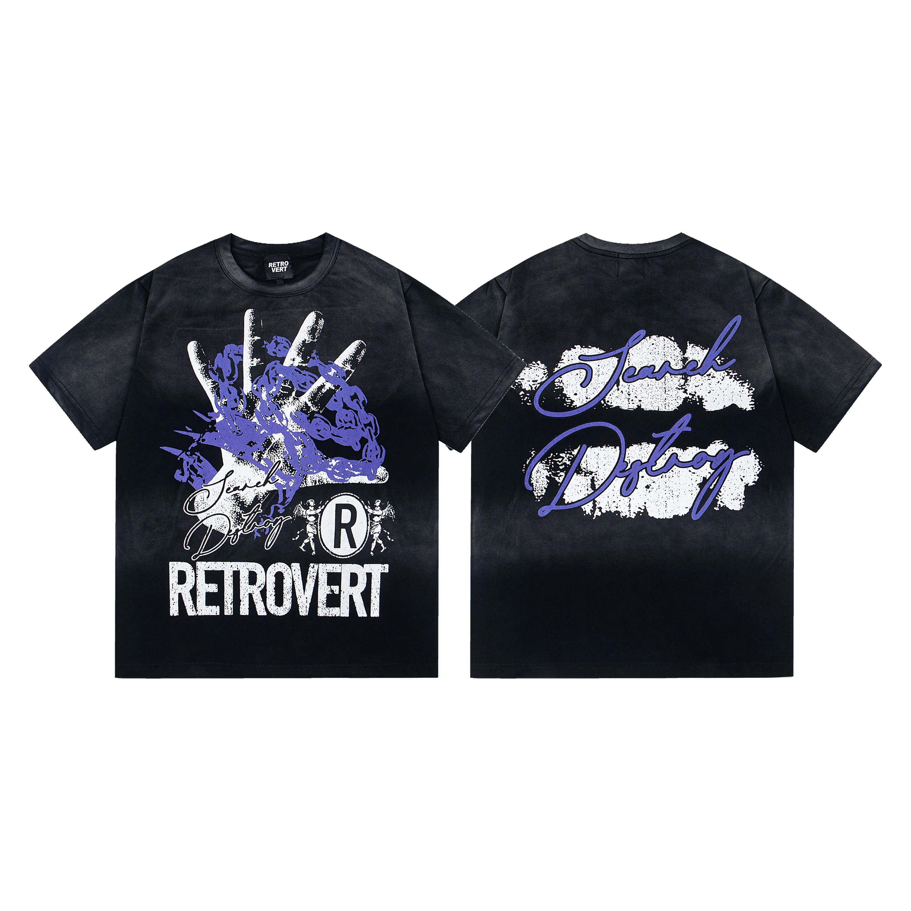 

POPDADA Мужская одежда, однотонная популярная хлопковая повседневная мужская и женская свободная футболка с короткими рукавами, Ropa hombre