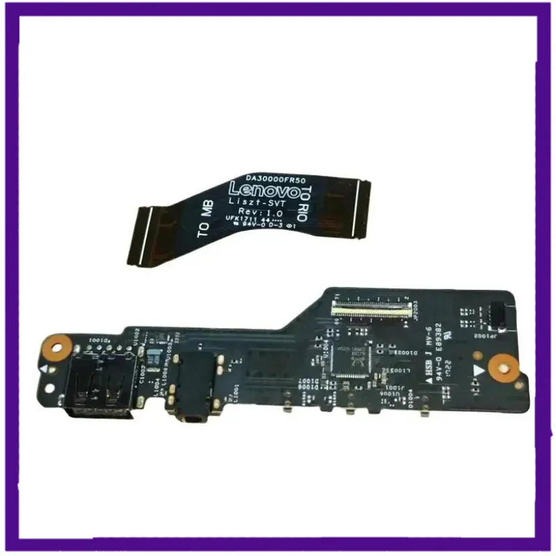 

For lenovo yoga4 pro YOGA 900 power switch botton usb audio board with NS-A412 cable DA30000FR50