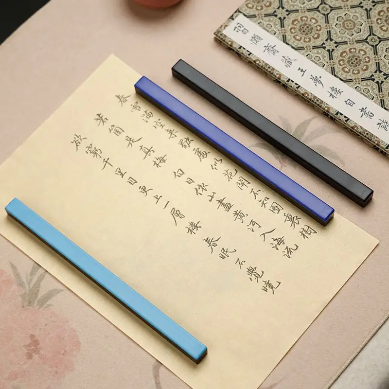 ABS Plastic Paperweight for Calligraphy Practice Desk Decoration Gift Gift Giving or Personal Use Study Utensils Chinese Style