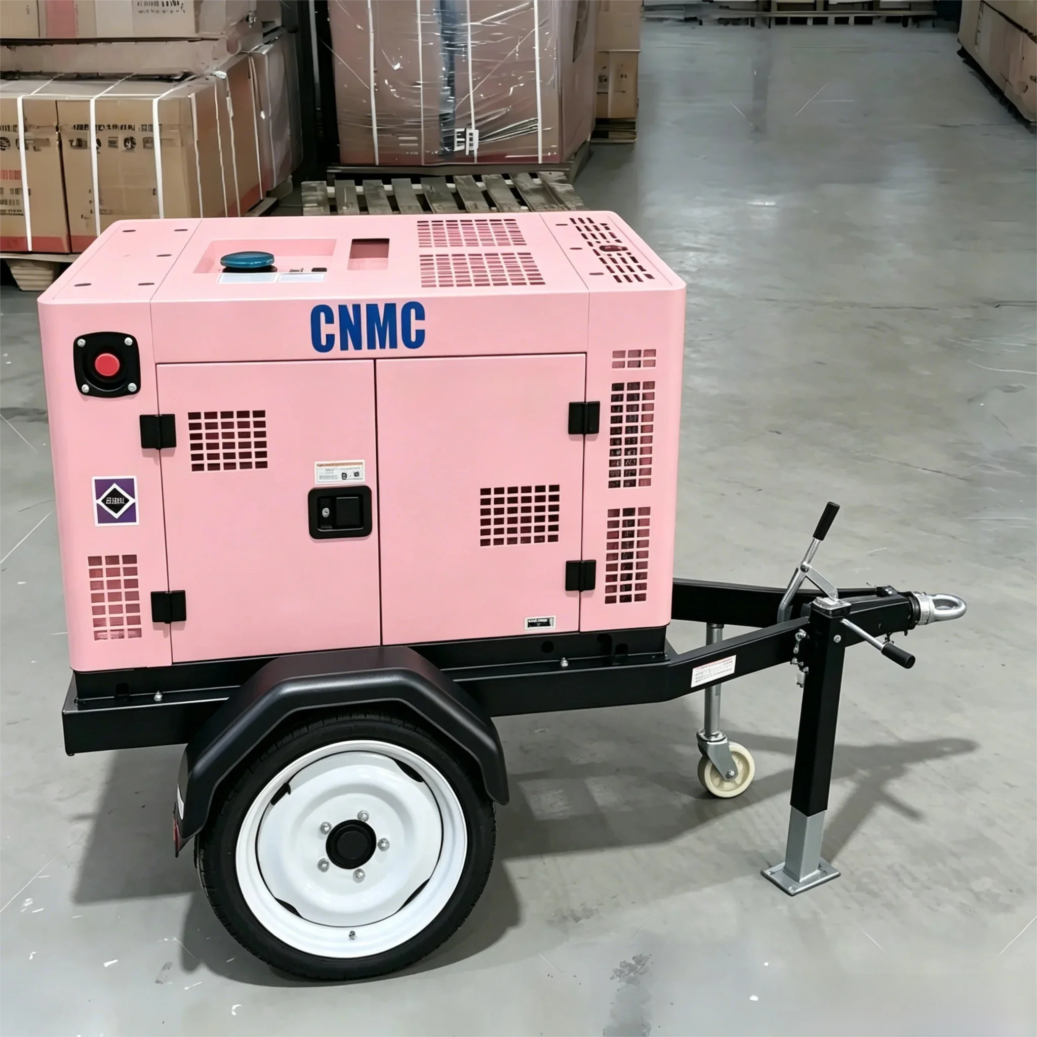 

Trailer Type 10KW 12KW 15KW 18KW 20KW Silent Diesel Generators Three Phase diesel generators for home electricity Electric Start