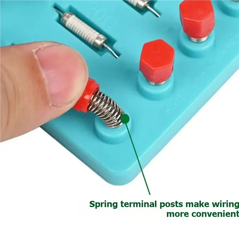 Fixed Value Resistance Coil Physics Experiment Equipment Stem 5Ω 10Ω 15Ω 20Ω Project Ohm's Law Apparatus Sensory