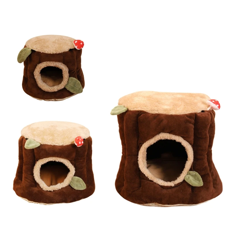 

Warm Bird Nest Parrot Snuggle Hanging Hammock Plush Tent Small Animal Hide New Dropship