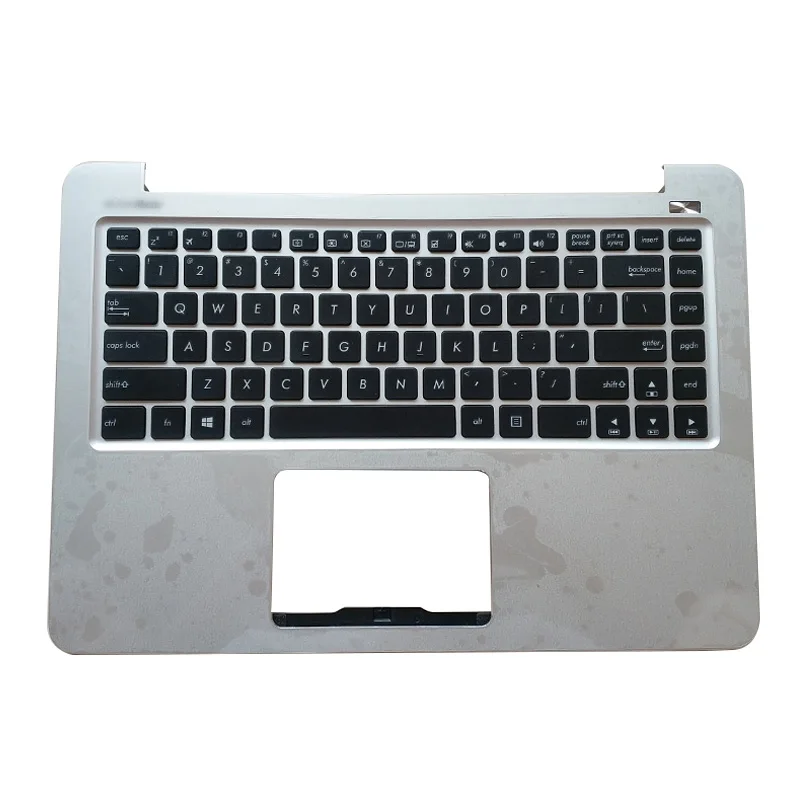 Perak untuk ASUS K401 A401L K401L K401U K401LB V405L Laptop LCD penutup belakang/Bezel depan/engsel/penutup engsel/sandaran/casing bawah