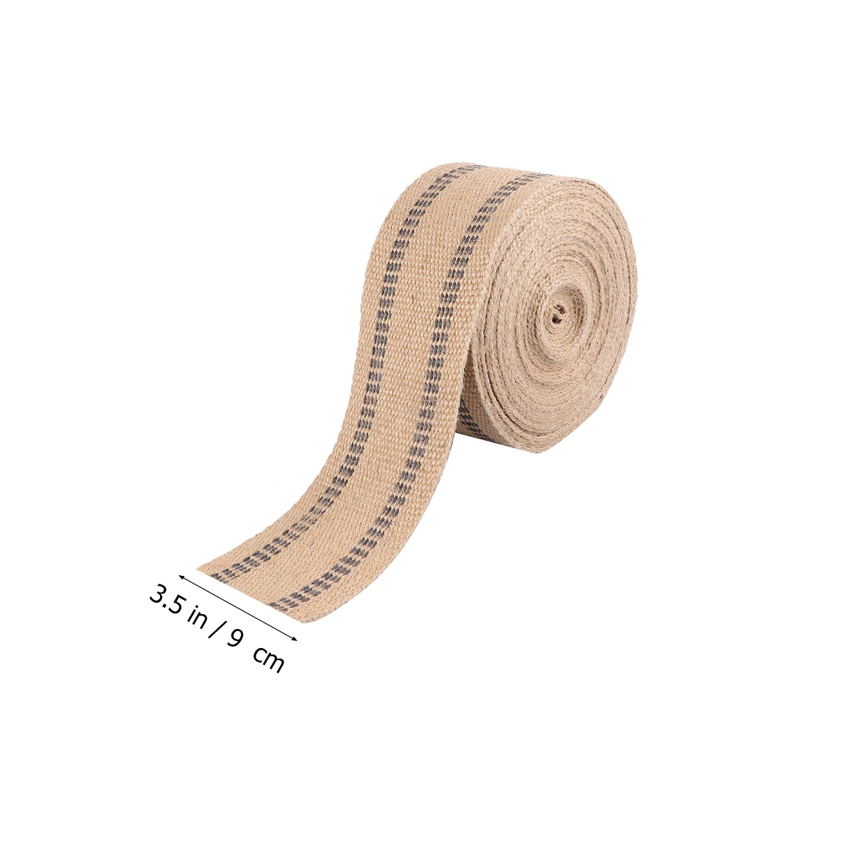 

Jute Braided Belt Eco-Friendly Durable Luggage Handle Strap DIY Crafts Wedding Decoration Burlap Ribbon Fabric Accessory Cord