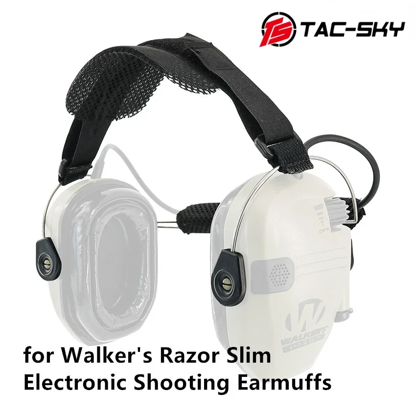 

TS TAC-SKY Electronic Shooting Earmuffs Tactical Headset Accessories for Walker's Razor Slim Anti-noise Airsoft Shooting Hunting