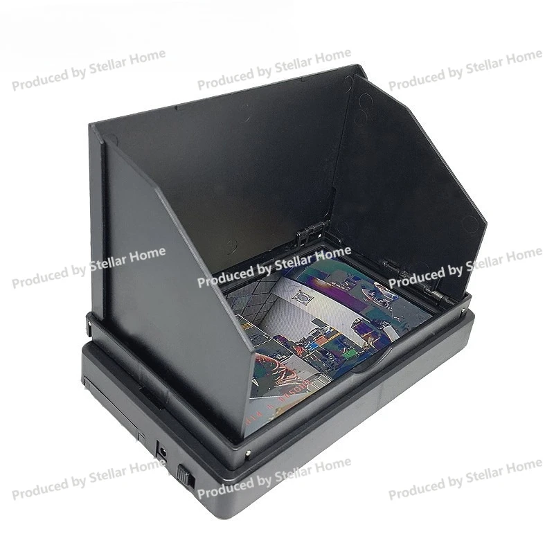 5.8G Picture Transmission FPV Integrated Receiving Screen 4.3 Inch High Definition Snowflake Screen, Model Aircraft Receiving