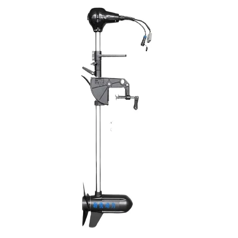Front-operated Speed-regulating Steering Wheel Steering Marine Electric Propeller Motor Hook-up Outboard Motor 12/24/36/ 48V