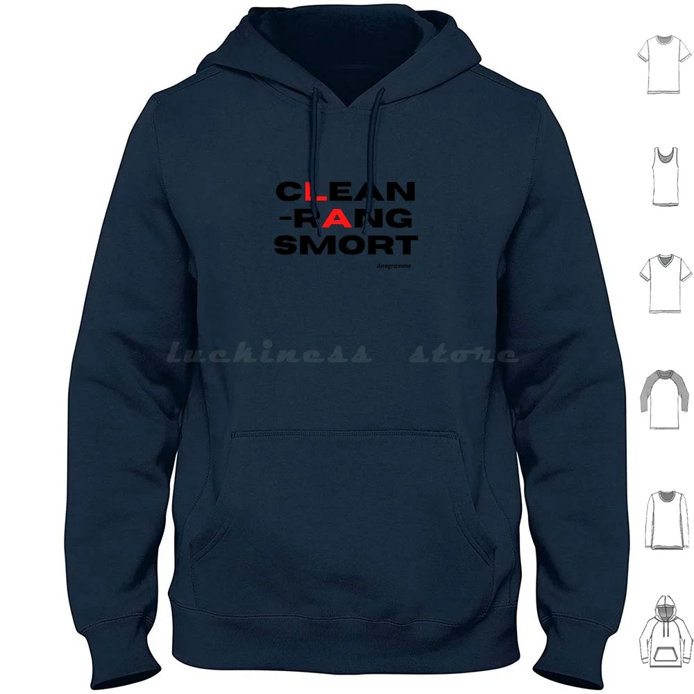 

Anagrams Of Famous Sports Figures Hoodie cotton Long Sleeve Anagrams Personalities Celebrities Known Characters Stars