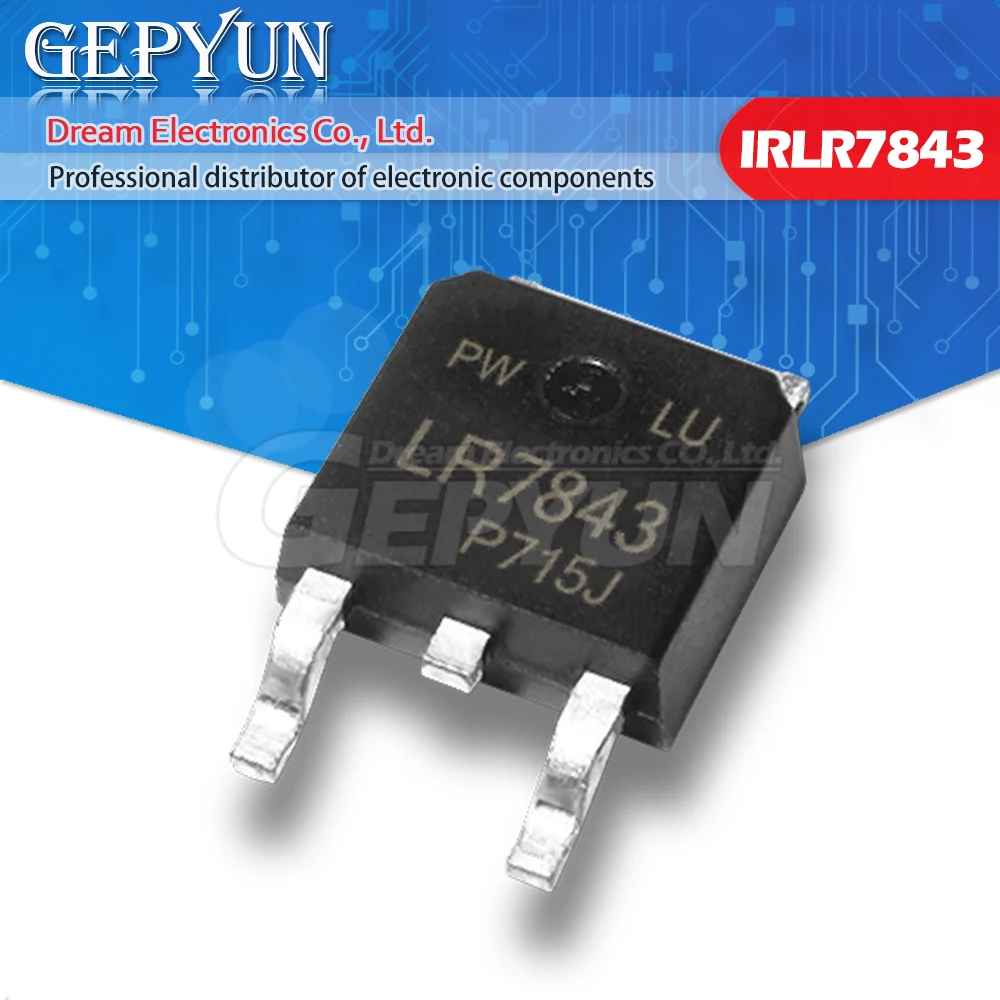 10PCS IRLR7843PBF TO252 IRLR7843 TO-252 LR7843 SMD