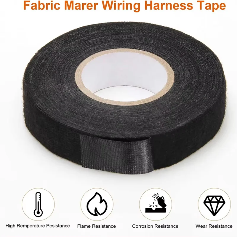 New Multipurpose Cloth Sticker Fabric Tape Wiring Harness Tape For Automotive Mounting Industrial Single Sided Tape