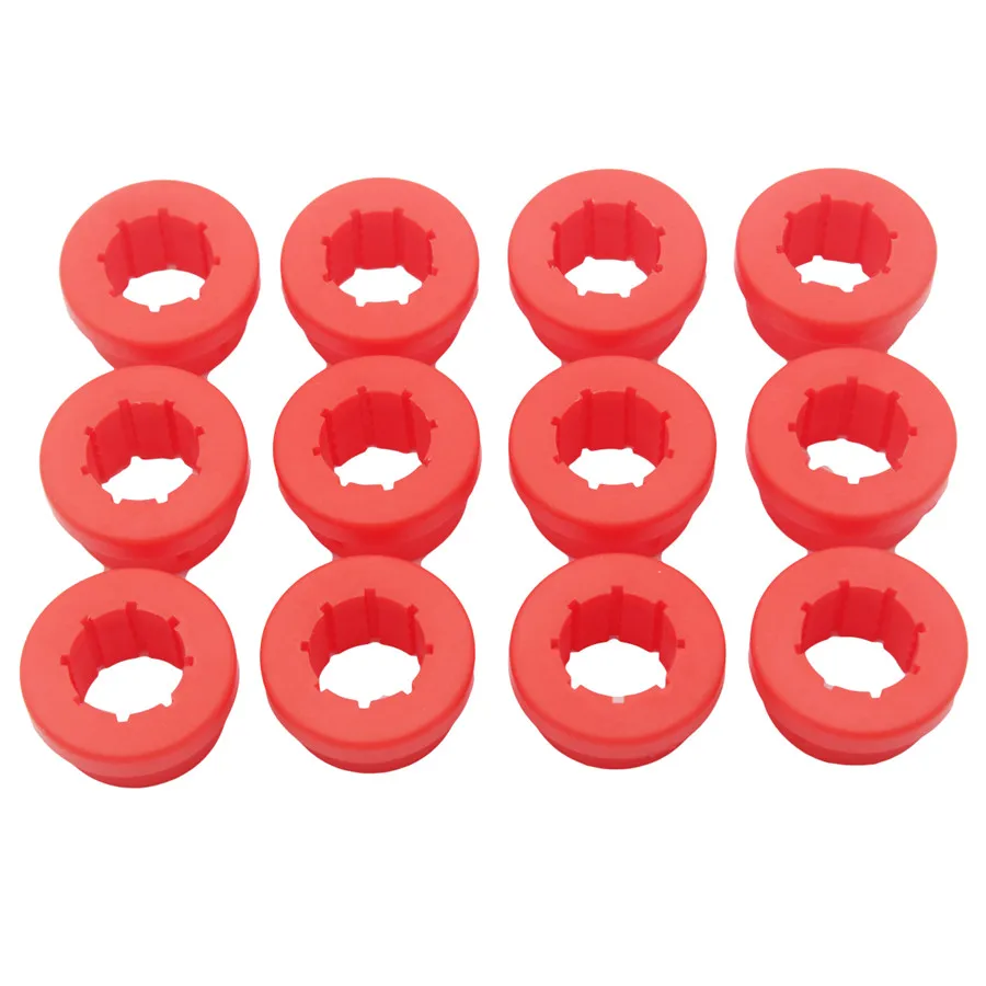 12pcs/lot Replacement Lower Control Arm Rear Camber Red Bushings For CIVIC