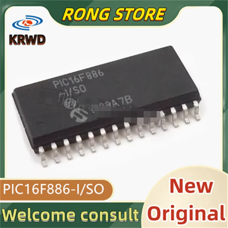 

(5 шт.) PIC16F886-I PIC16F886-I/SO PIC16F886 16F886 SOIC28 новый и оригинальный чип IC
