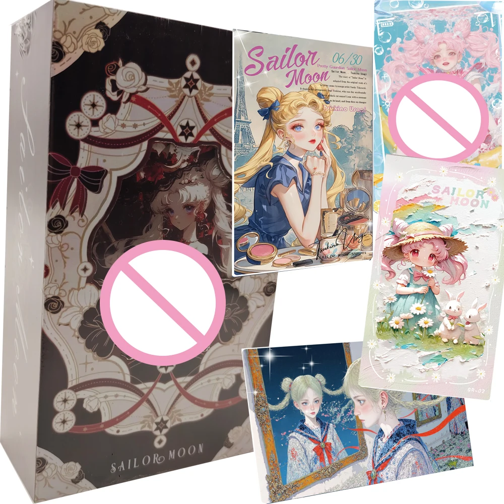 

Sailor Moon Collection Card Fans Like Japanese Fantasy Love Girl Anime Exquisite Craftsmanship Peripheral Cards Christmas Gifts
