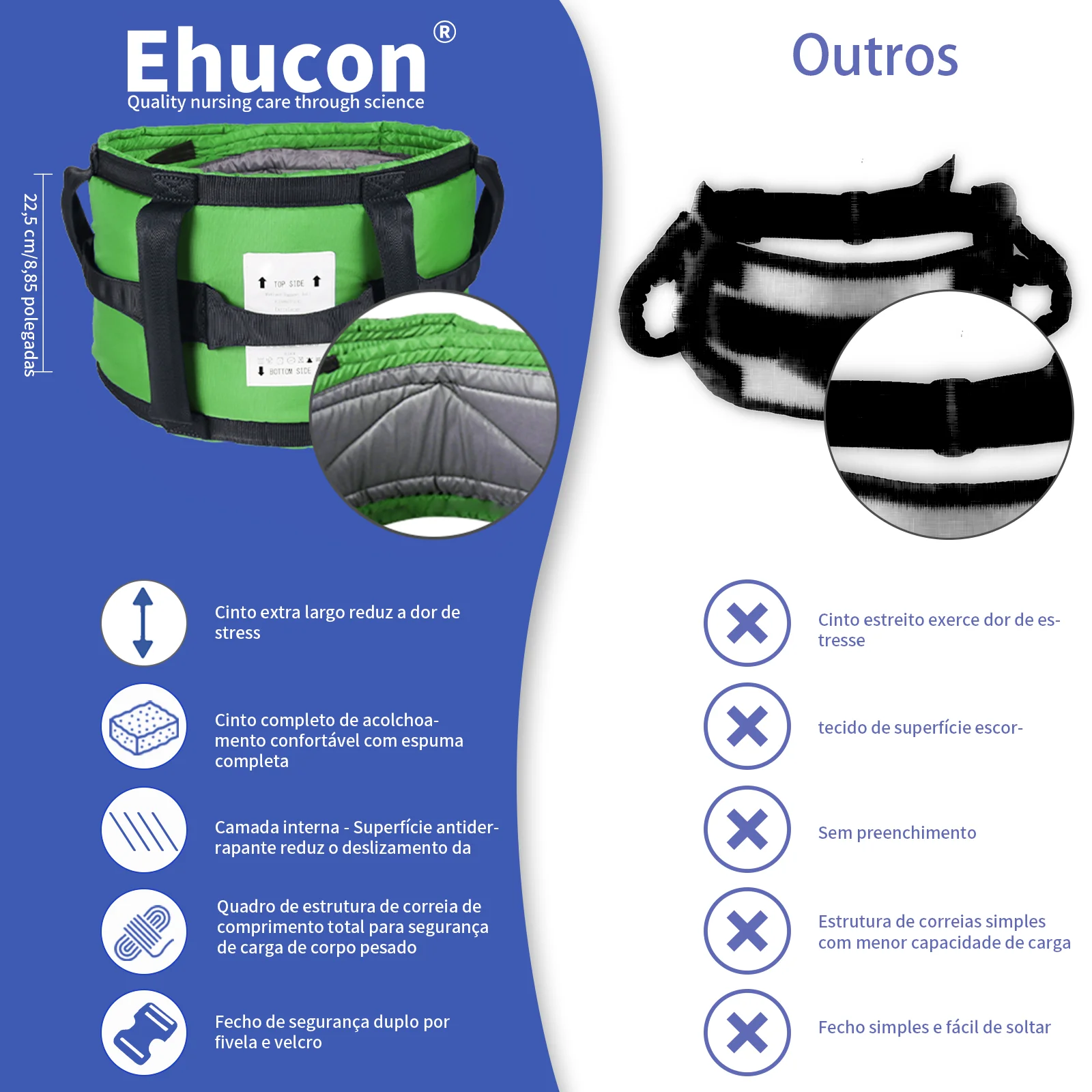ehucon-transfer-physical-therapy-belt-moving-gait-belt-with-padded-handle-for-elderly-rehabilitation-walking-training-swl-330lbs