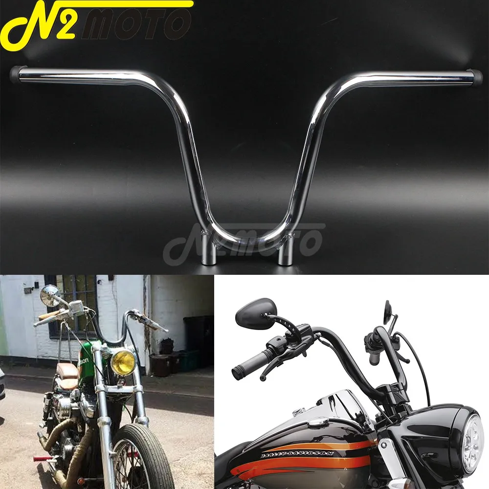 Universal Chrome Motorcycle 22mm 7/8\