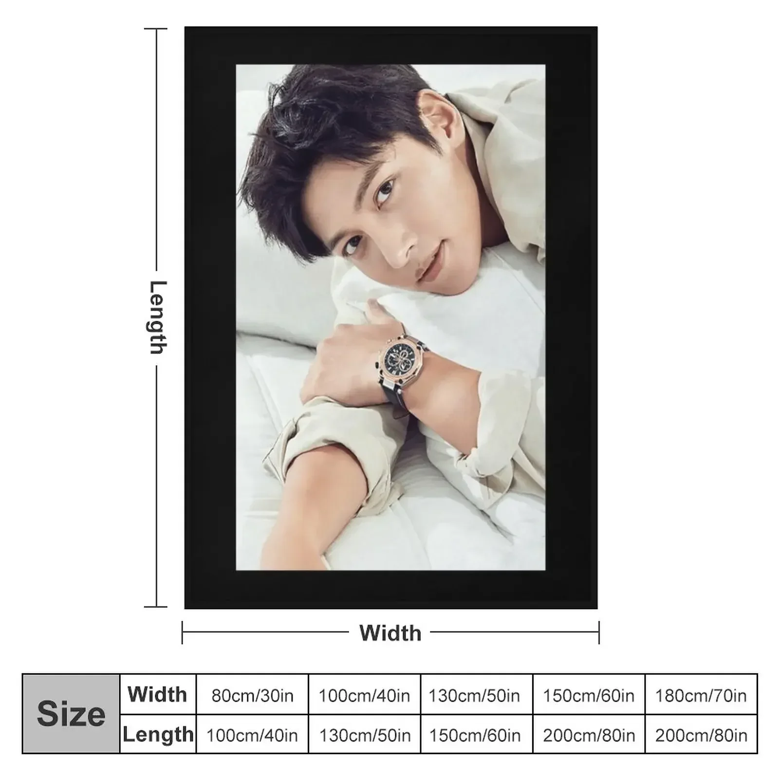 Ji Chang Wook Classic . Throw Blanket Furry decorative Personalized Gift Blankets