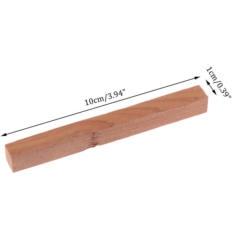 5PCS Person Cedar Wood Strip Moisture-proof Insect-repellent Wardrobe Deodorizing Insect-resistant Cedar Bookmark Wood