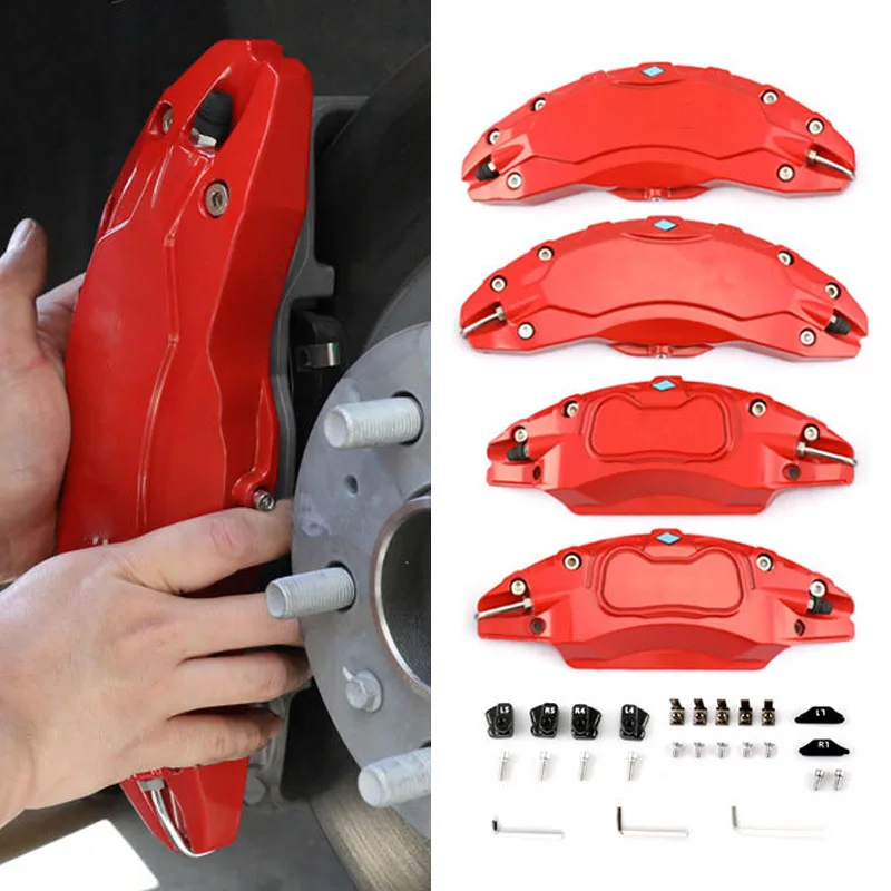 Suitable for Tesla modely brake caliper cover car modification special aluminum alloy wheel caliper cover color change