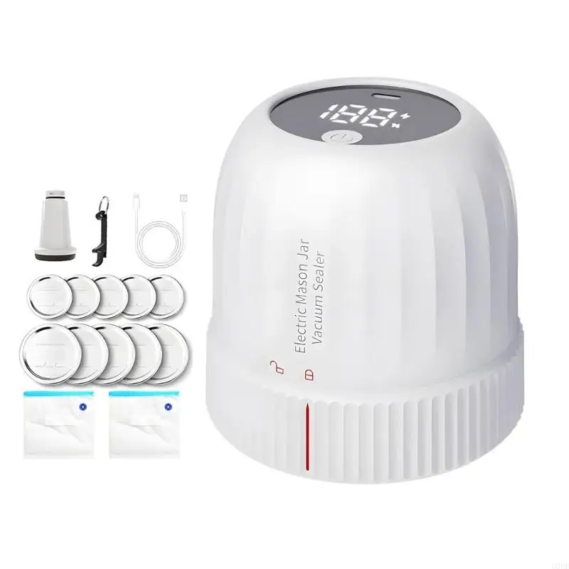 U0DEマルチファンティングエレクトリックメイソンジャーバキュームシーラー電気缶詰ジャーシーラー