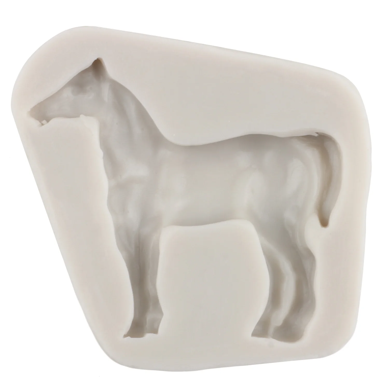 Horse Silicone Molds Animals Fondant Cupcake Topper Cake Decorating Tools Cookie Baking Candy Clay Chocolate Gumpaste Moulds