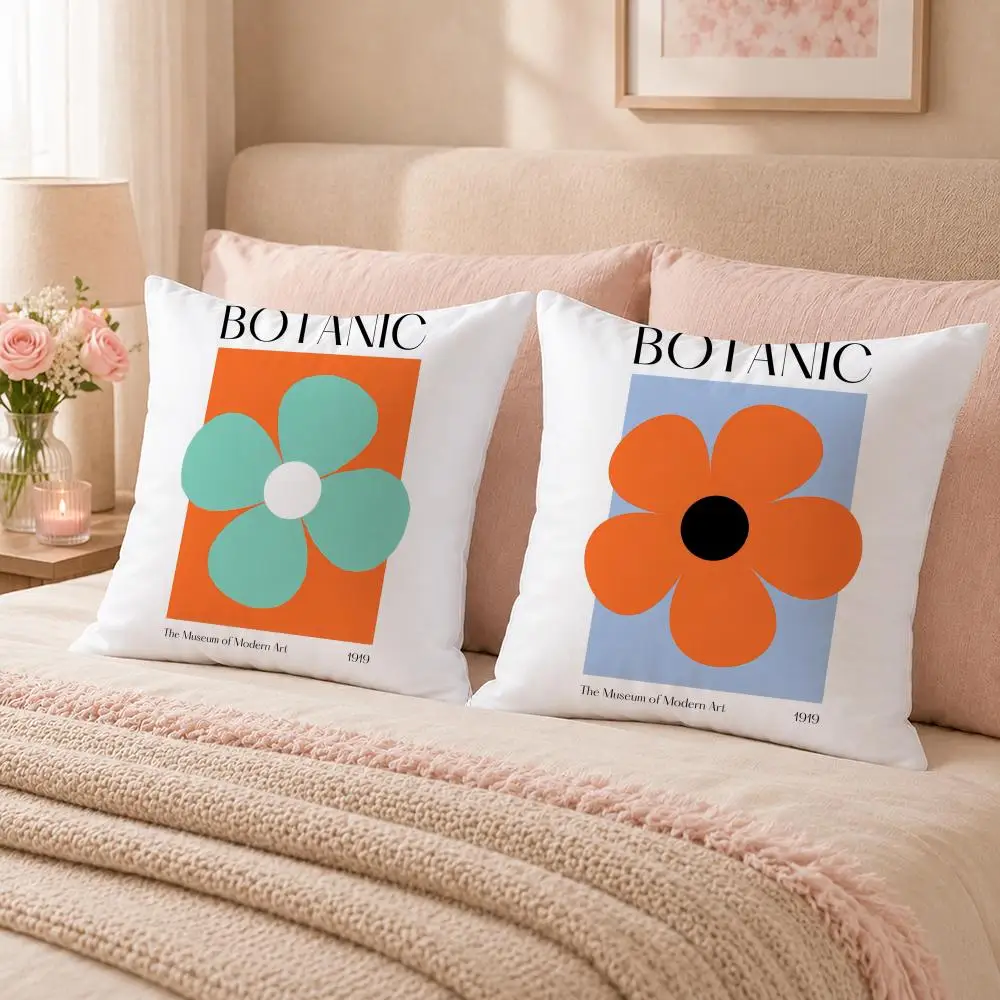 Art Style M-MatisseS Cushion Cover Double-Sided Printed Pillow Cover Hypoallergenic Dust-Mite Proof