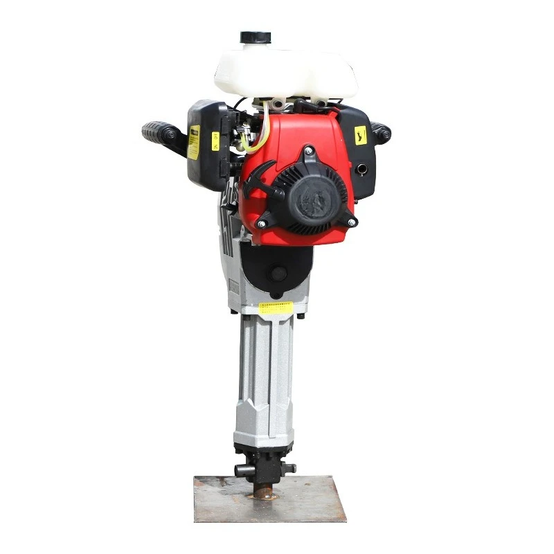 

Portable four-stroke steel pipe pile driver, flood control pile driver