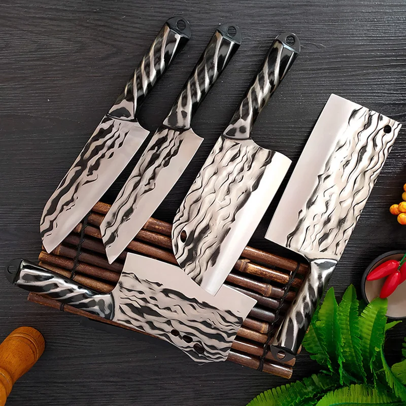 

Stainless Steel Japanese Chef Knives Meat Fish Vegetables Chopping Cleaver Santoku Butcher Knife Professional Kitchen Knife Tool