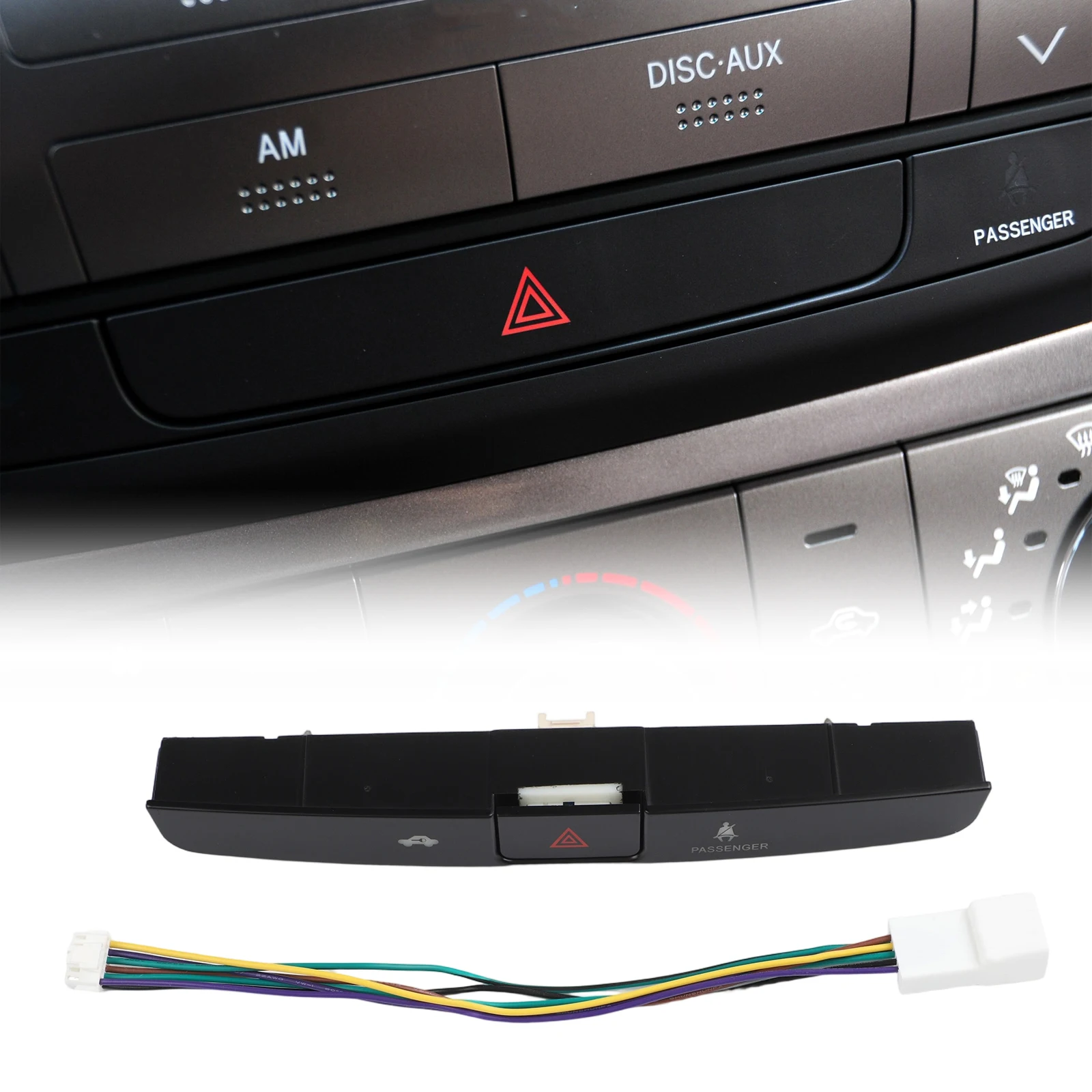 

Dashboard Control Car Light Switch Wiring Harness Included Fits 2007-2013 Improves Visibility For Kluger 2007-2013