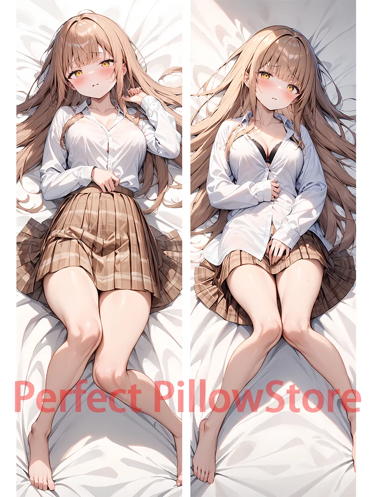 

Dakimakura anime Mahiru Shiina Double-sided Print Life-size body pillows cover Customization diy Adult pillowcase ai girl