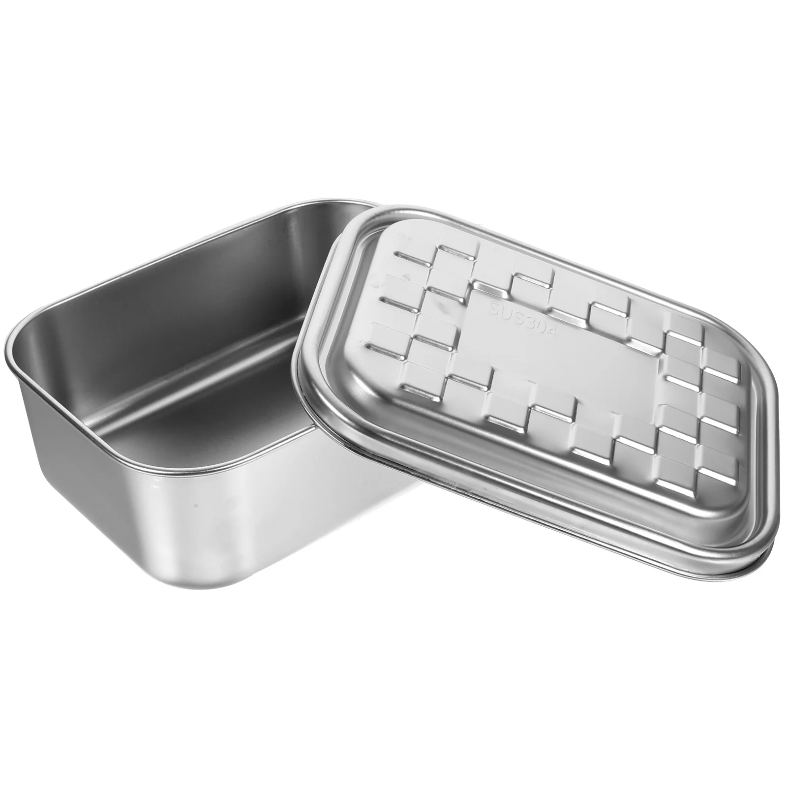 

Stainless Steel Lunch Box Bento Containers Leak Proof Food Grade Portable Dishwasher Safe School Office Picnic Camping