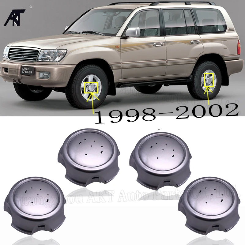 4pcs Wheel center cap For TOYOTA Land Cruiser 4700/LC100/FZJ100/UZJ100 Hub cover 1998-2002 42603-60250 Hub cover